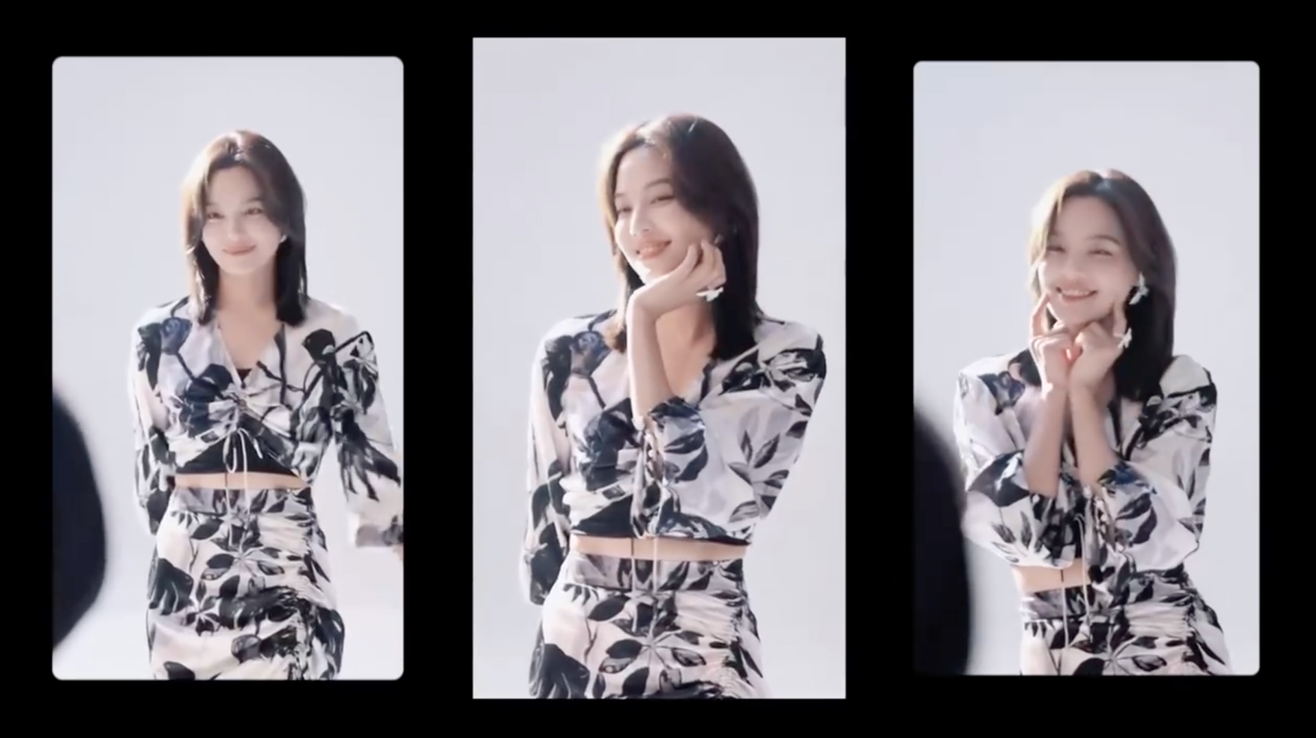 辛芷蕾花少海报拍摄花絮