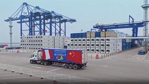 中远海运秘鲁钱凯港开港仪式